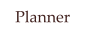 Planner